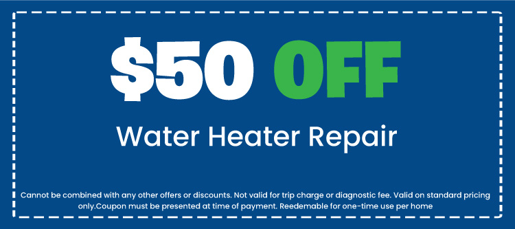  off water heater repair coupon with terms and conditions for Your Plumber LLC services.